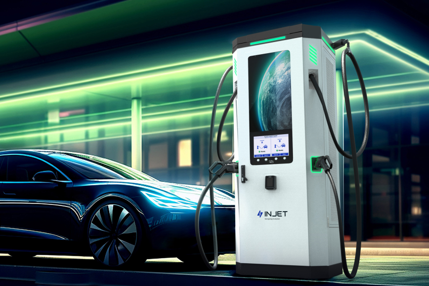 injet ampax pro dc ev charging station