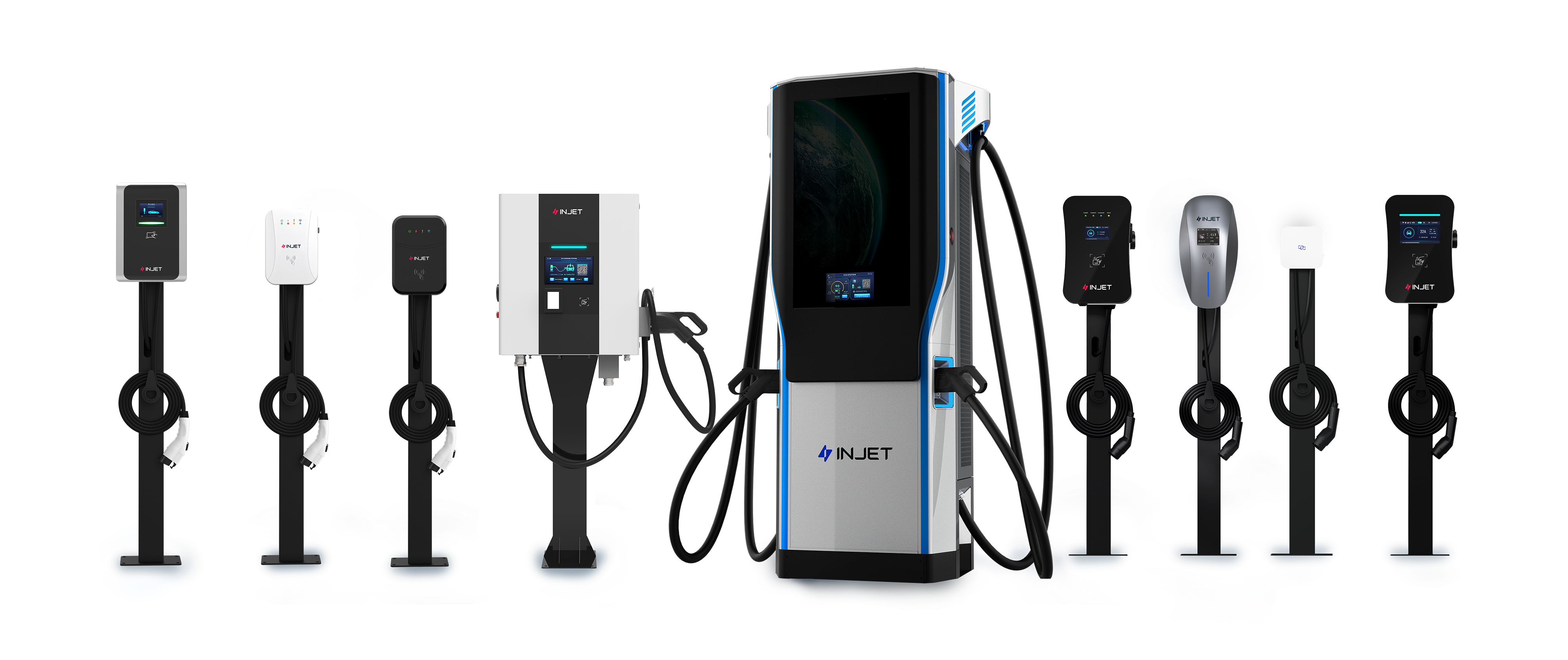 injet ip65 ev chargers