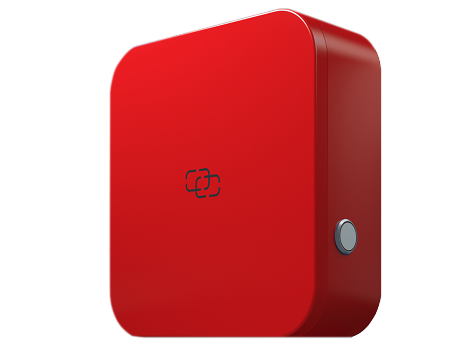 mini cube red