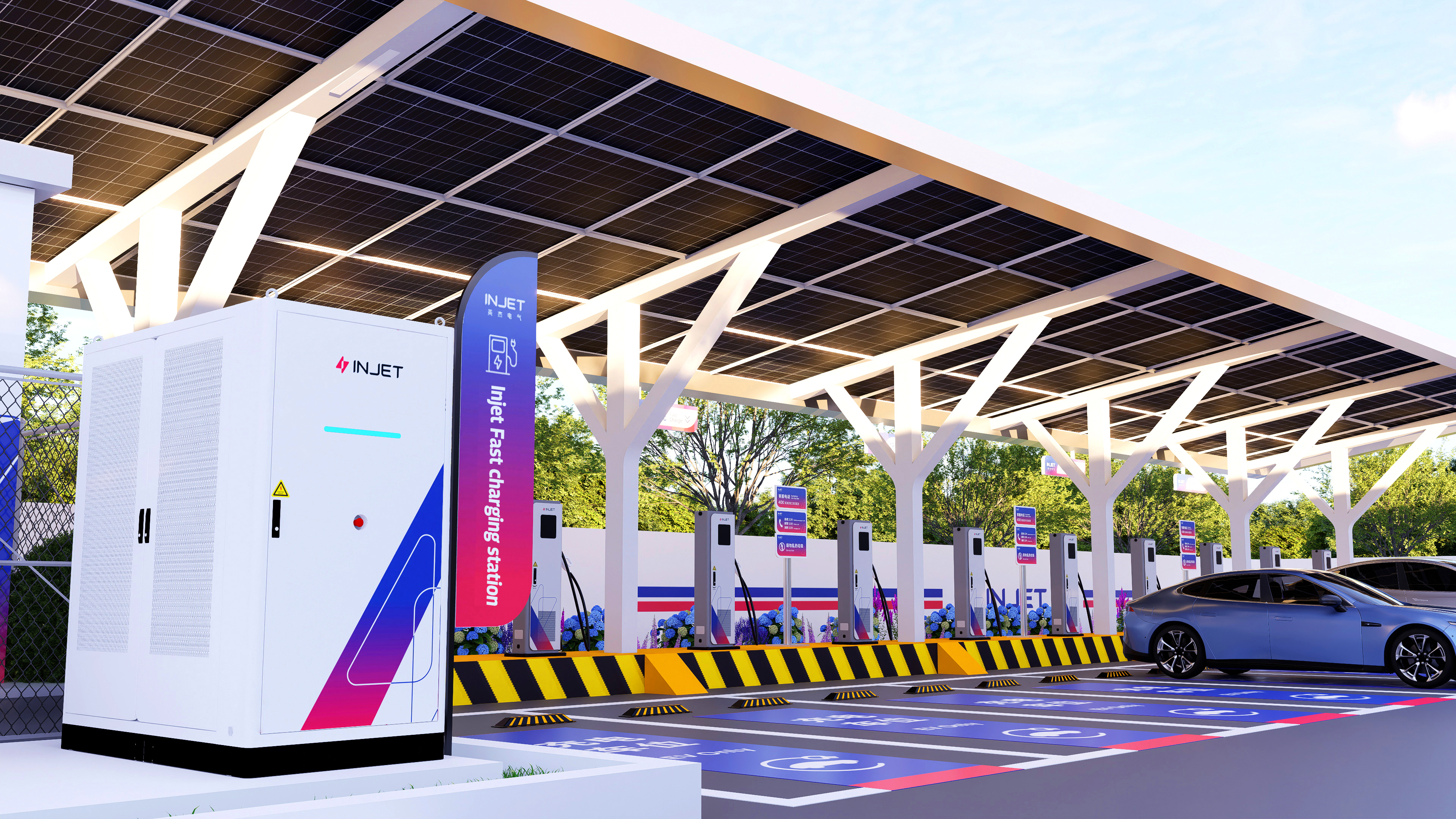 Injet chargers Plug and Charge for fleet