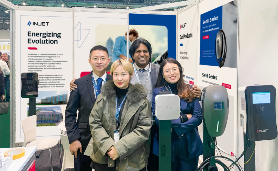 Injet New Energy Leads the Charge at London EV Show 2023