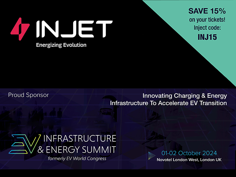 Join Injet New Energy at the EV Infrastructure & Energy Summit 2024 with 15% discount