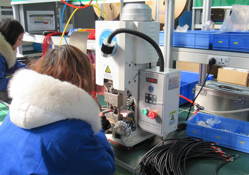 Charging gun welding