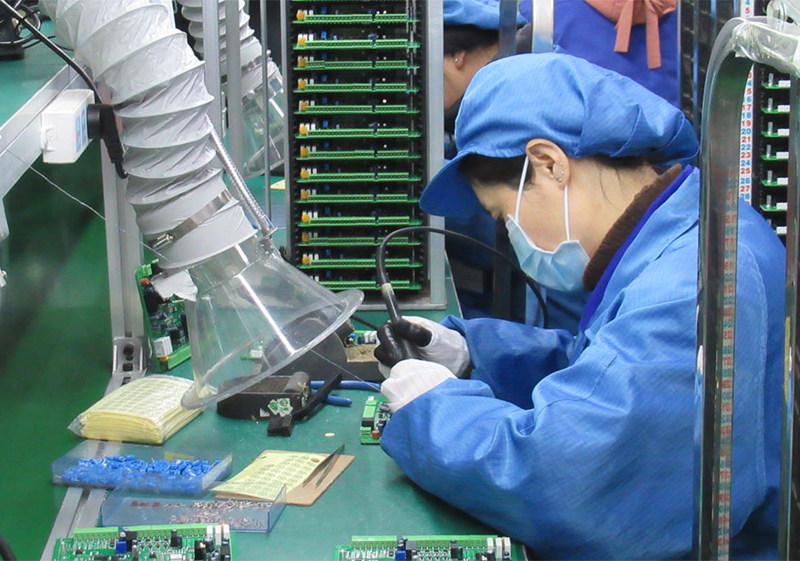 Circuit board welding