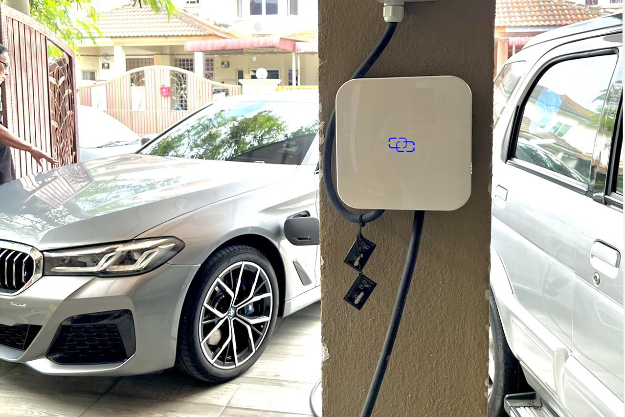 Ladesystem für Elektrofahrzeuge zu Hause