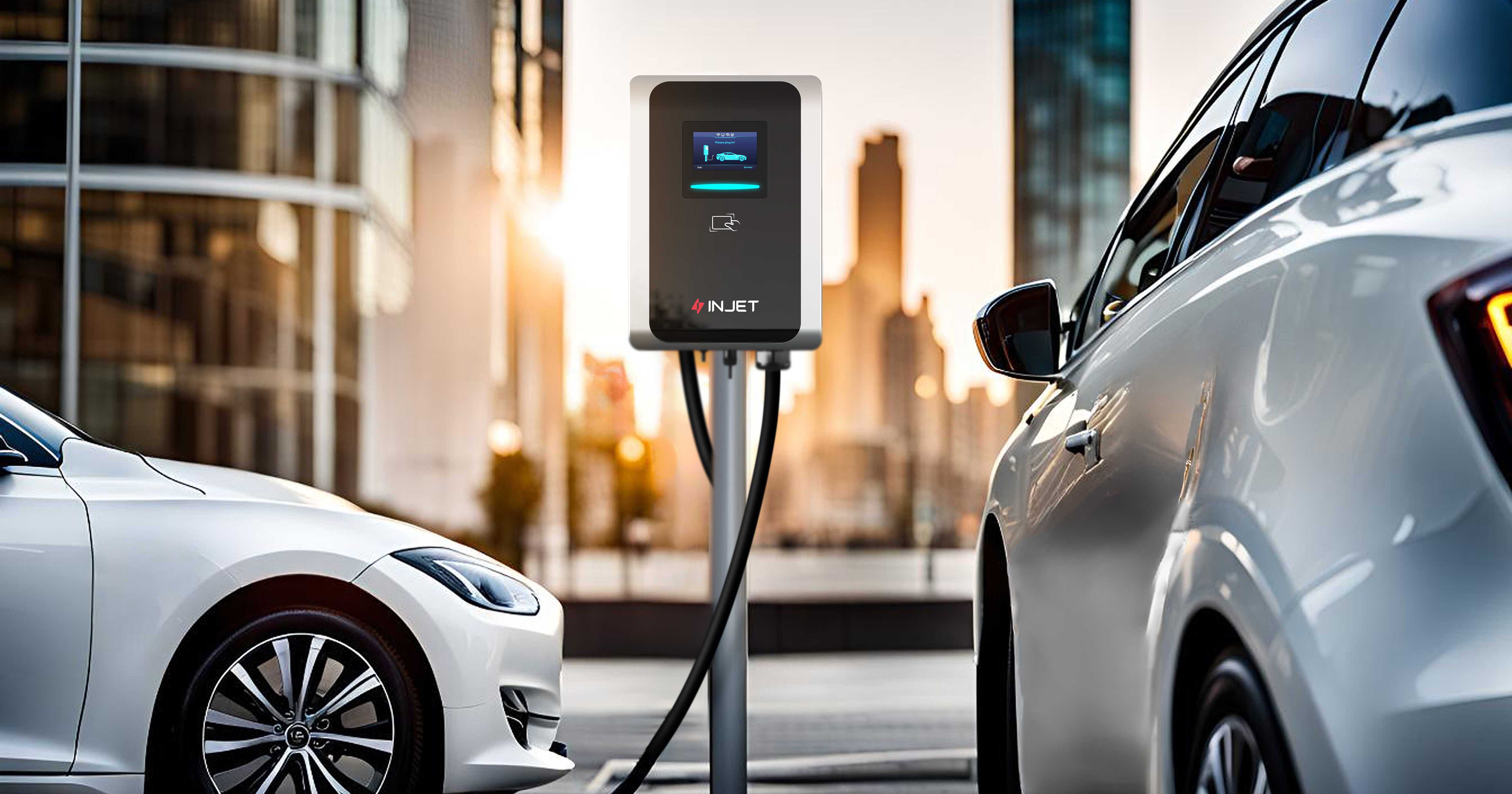 INJET-Injet Vision-Level 2 AC EV-Ladestation - bodenmontiert