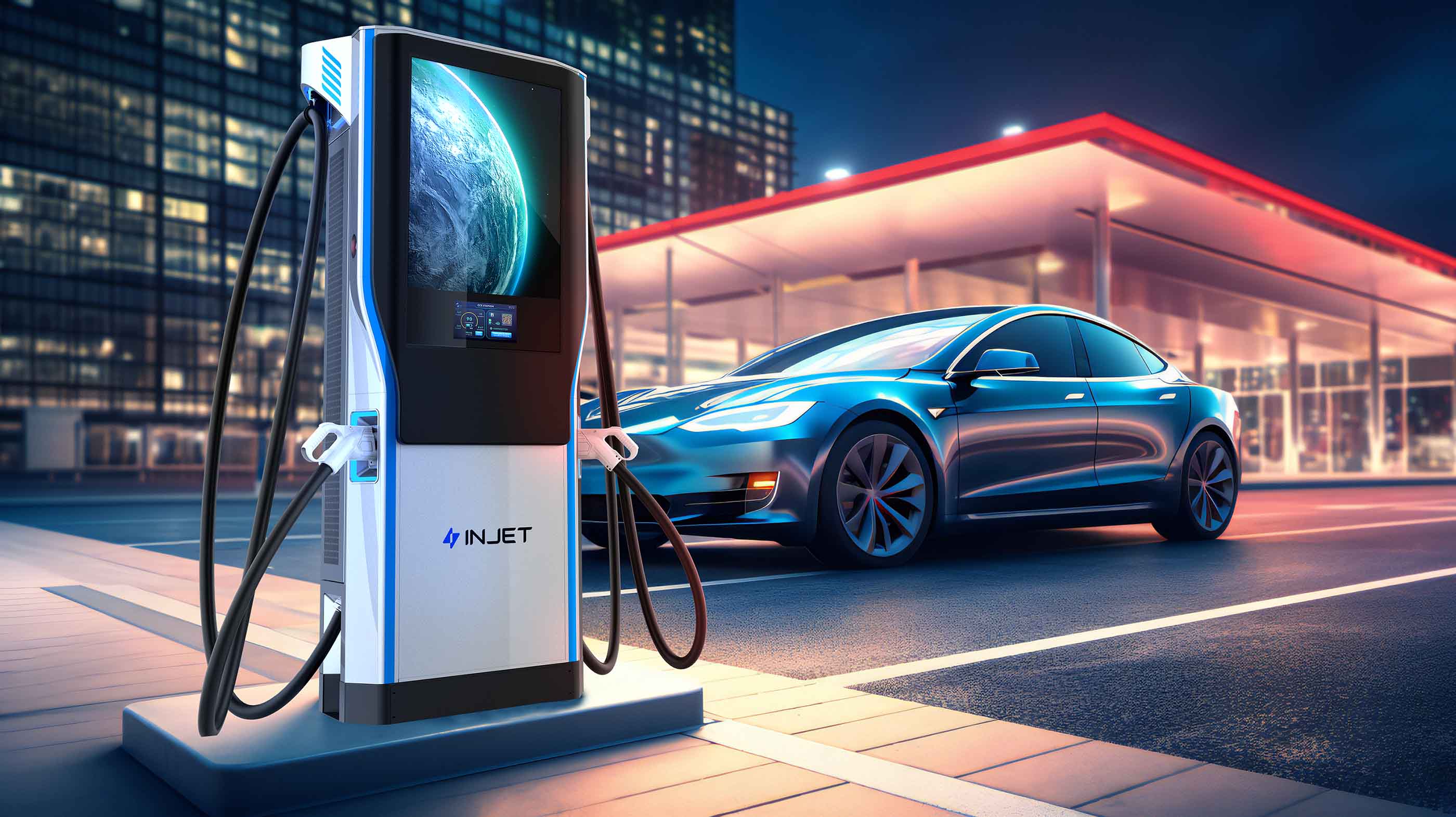 Injet New Energy DC-Ladestation Ampax